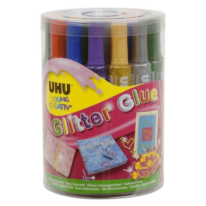 Flüssigkleber Young Creativ Glitter Glue (20 ml)