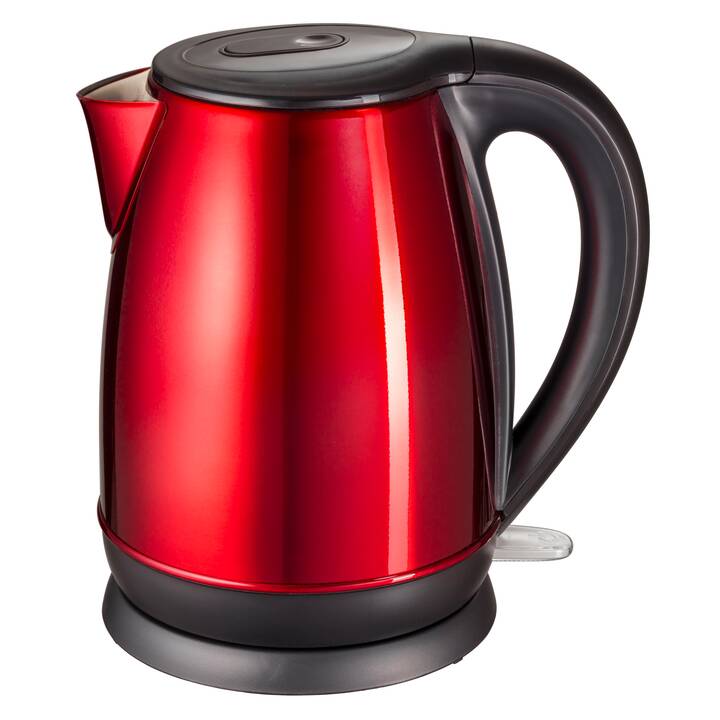 Edelstahl Wasserkocher Red