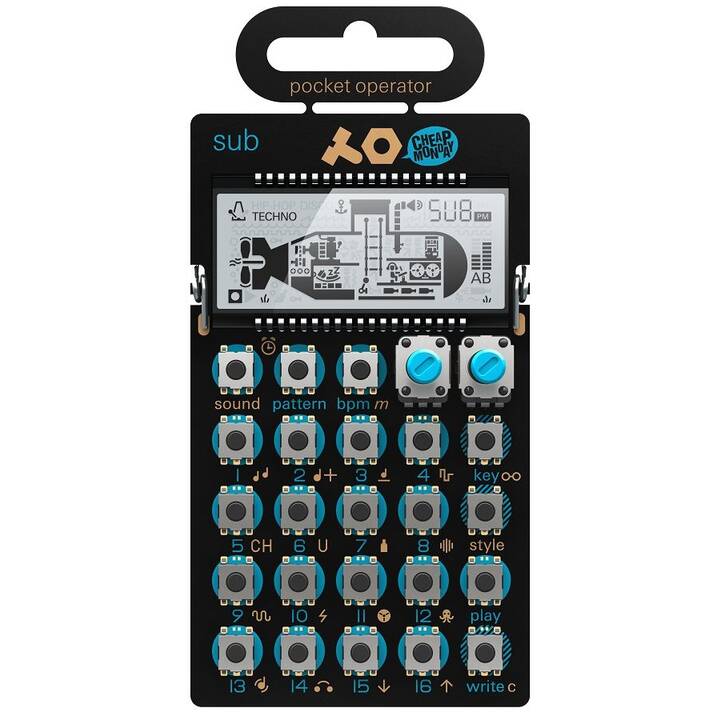 Synthesizer PO-14 Sub (Schwarz)