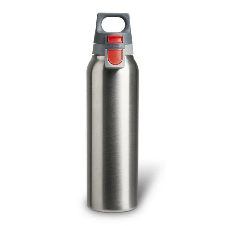 SIGG Thermo Trinkflasche Hot&Cold One (0.5 l, Silber, Rot) Interdiscount