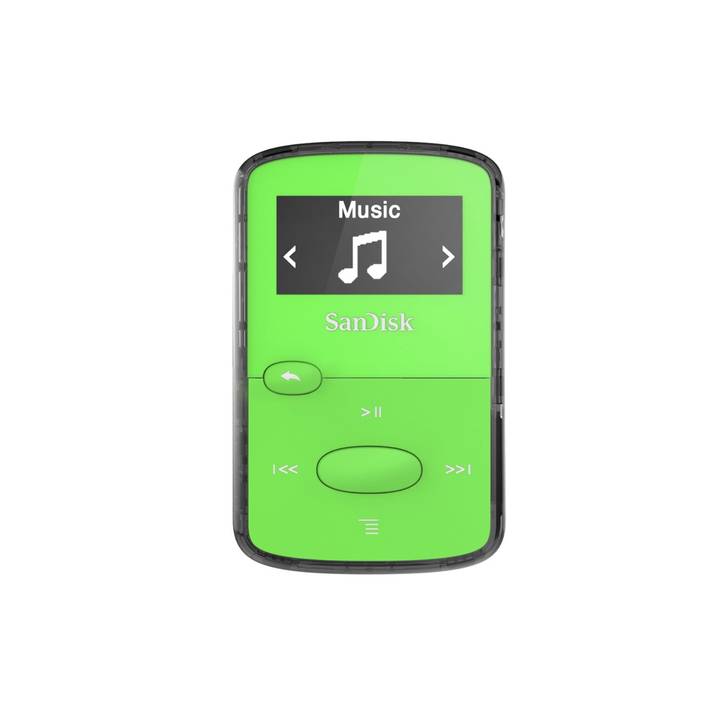 SANDISK MP3Player Clip Jam 8GB Green Interdiscount