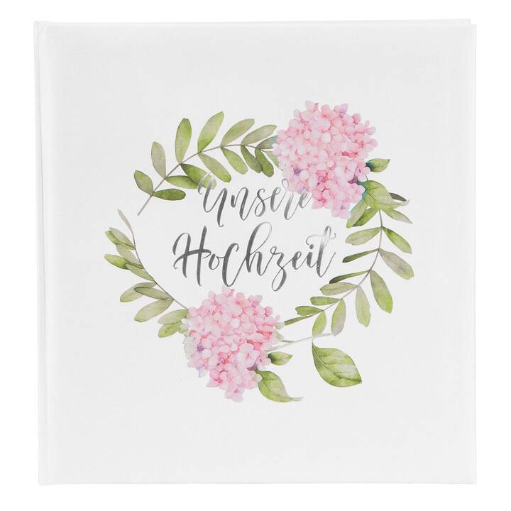 Floreale Fotoalbum (Weiss, Mehrfarbig)