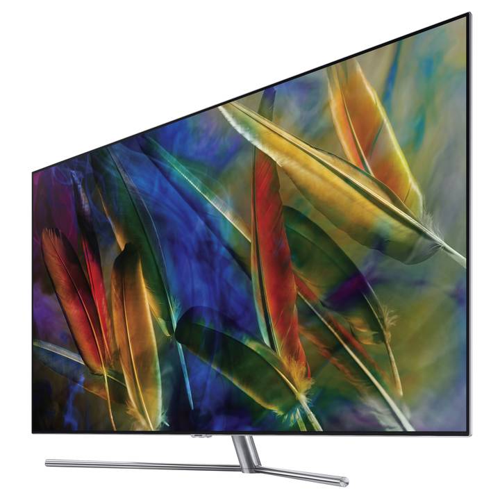 SAMSUNG 65" Q7 Flat QLED TV 2017 QE65Q7FAMT Interdiscount