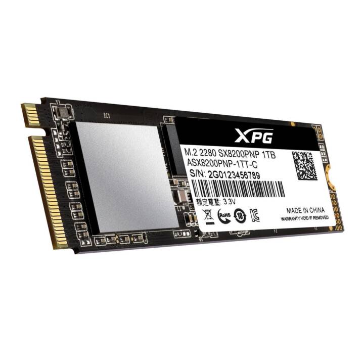 XPG SX8200 Pro (PCI Express, 1000 GB, Schwarz)