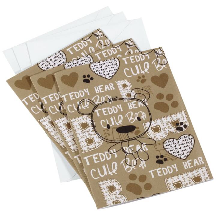 Bernd" Fotoalbum, 11,5 x 16,5 cm, Braun, 8 Seiten