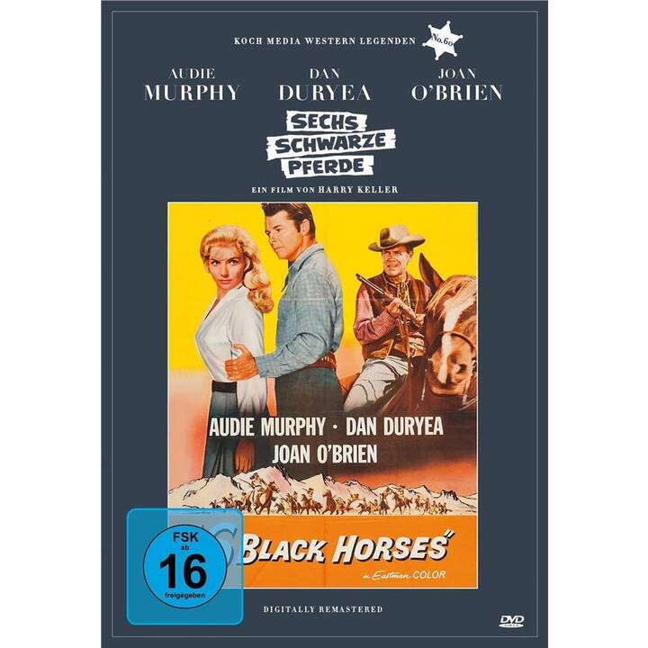 Sechs schwarze Pferde (DE, EN)