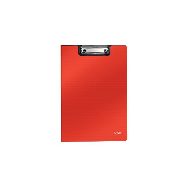 Klemmmappe Solid PP A4 hellrot