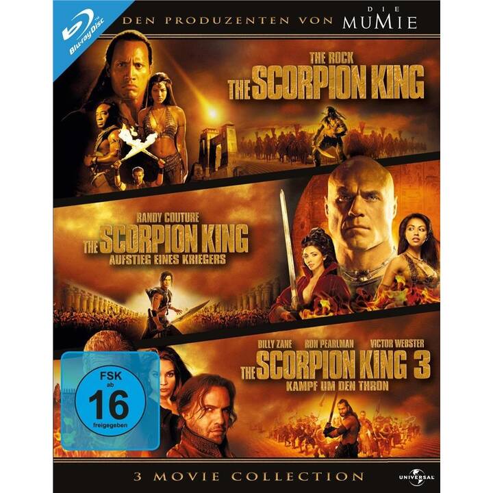 The Scorpion King Staffel Staffel Staffel 1 - 3 (ES, DE, EN)