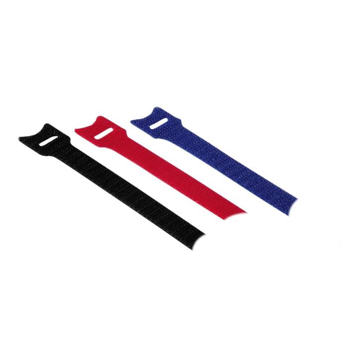 Klett-Kabelbinder, 200 mm, Farbig