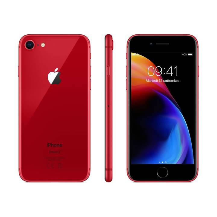 APPLE iPhone 8 256 GB Single SIM (PRODUCT)RED - Interdiscount