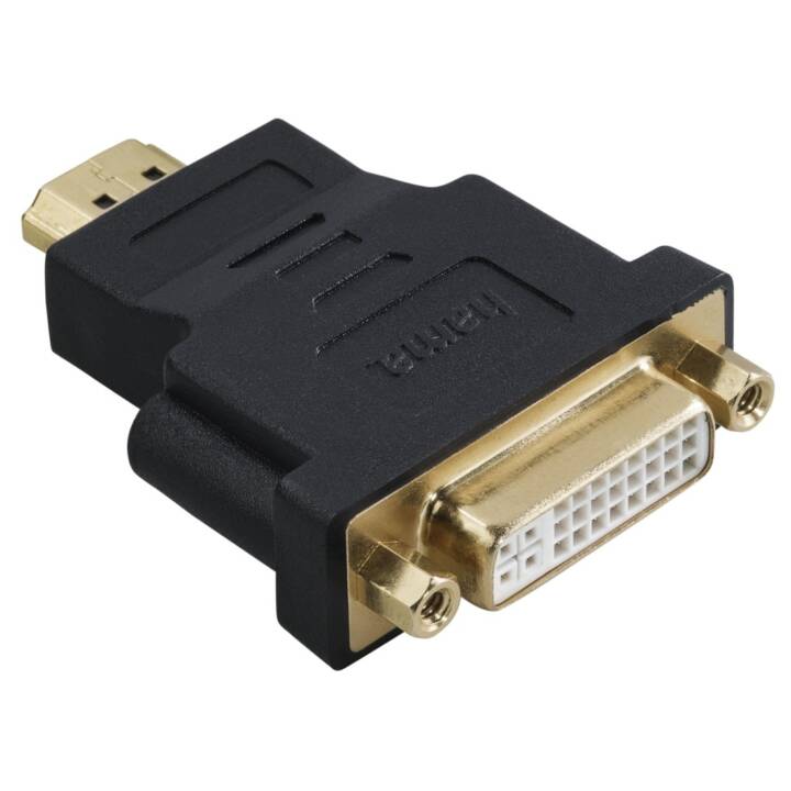 Hama DisplayAdapter HDMI Stecker zu DVI Buchse, Black Interdiscount