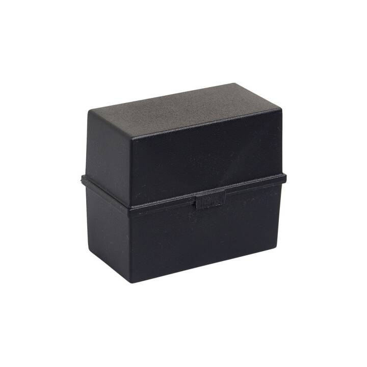 ECO Karteikasten (A6, Schwarz, 1 Stück)