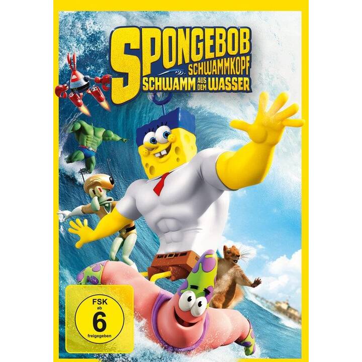 SpongeBob Schwammkopf - Schwamm aus dem Wasser (PL, DE, EN, TR)