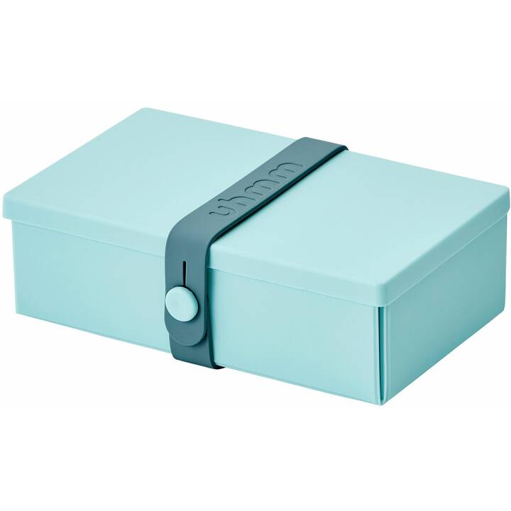 Lunchbox No1 Mint mit Petrol-Strap
