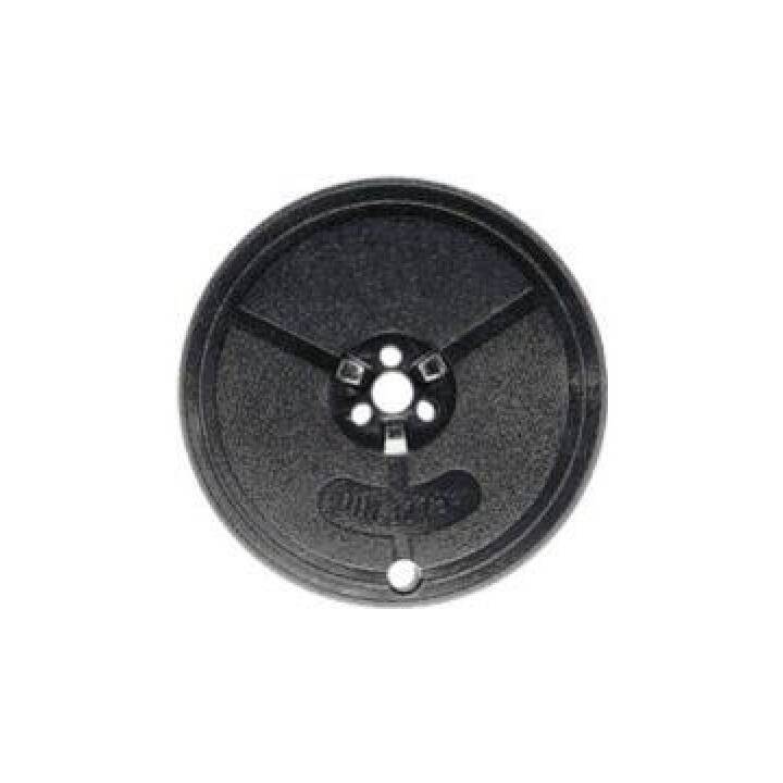 Farbband Seide, 13 mm x 10 m, Schwarz