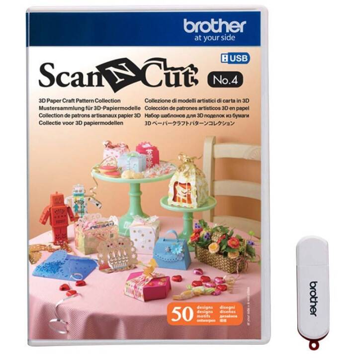 Design ScanNCut Nr. 4 Papiermodelle