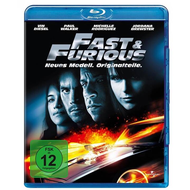 Fast and Furious: Neues Modell. Originalteile (DE, EN, FR, IT, ES)