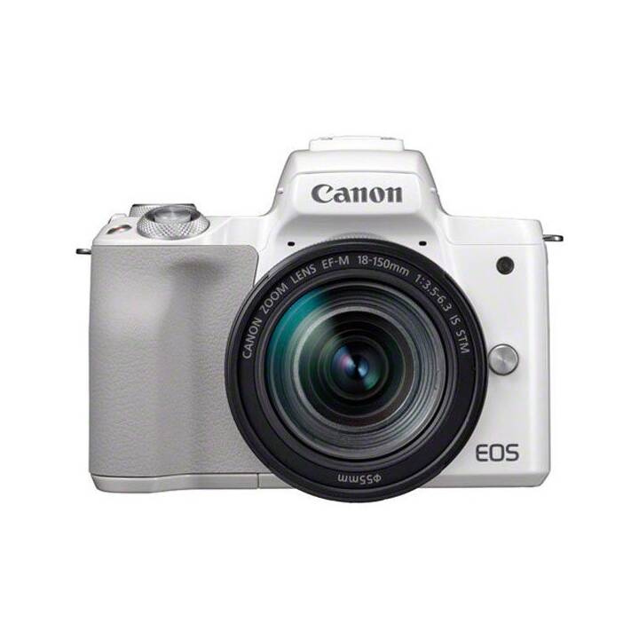 EOS M50 Kit 24.10 MP White + EF-M 18 - 150 mm