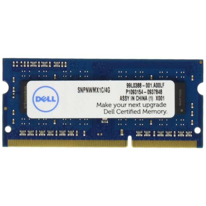 SNPNWMX1C (1 x 4 GB, DDR3L-SDRAM, SO-DIMM 204-Pin)