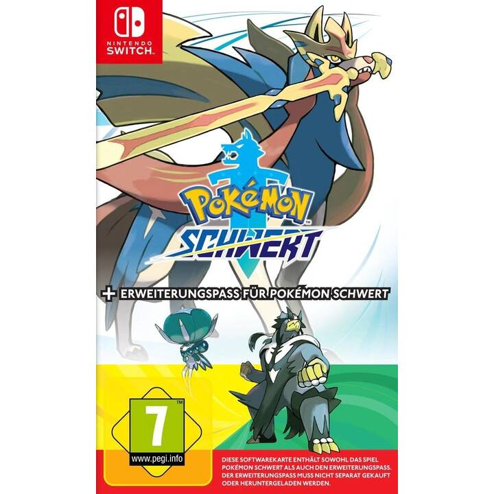Pokémon Schwert + Erweiterungspass (DE, FR, IT)