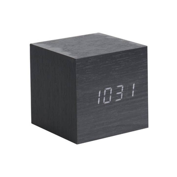 Klassischer Wecker Block (Schwarz)