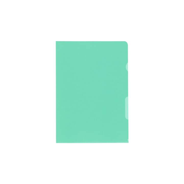 RACER Sichtmappen A4 grün 100 Stück