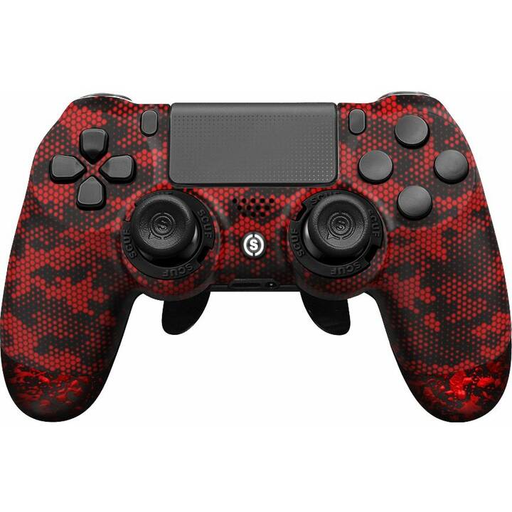 Infinity 4PS Pro - Hex Camo Red Gamepad (Rot, Camouflage)