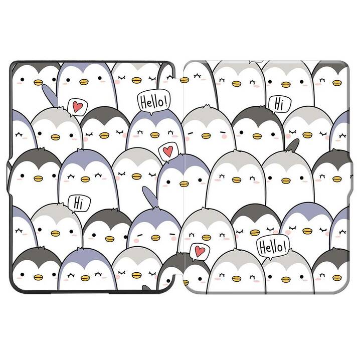 EG MTT Hülle für Amazon Kindle paperwhite 6" (2019) - Pinguin