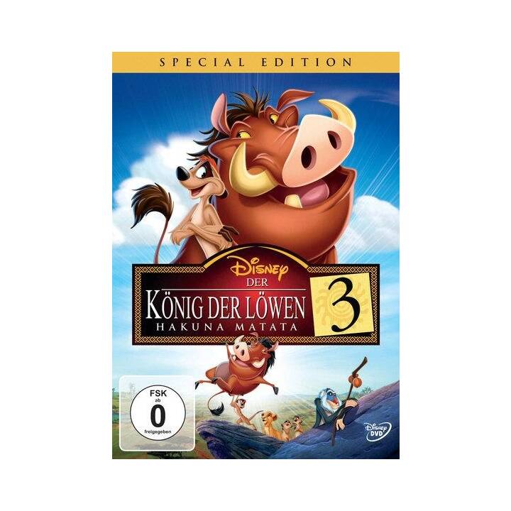 Der König der Löwen 3 - Hakuna Matata (TR, AR, EN, DE)