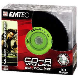 EMTEC Vinyl Look CD-R 700 MB