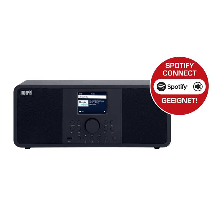 Radio Internet IMPERIAL DABMAN I205 - DAB+/FM/Wi-Fi/Bluetooth - Haut-Parleurs Stéréo - Bois