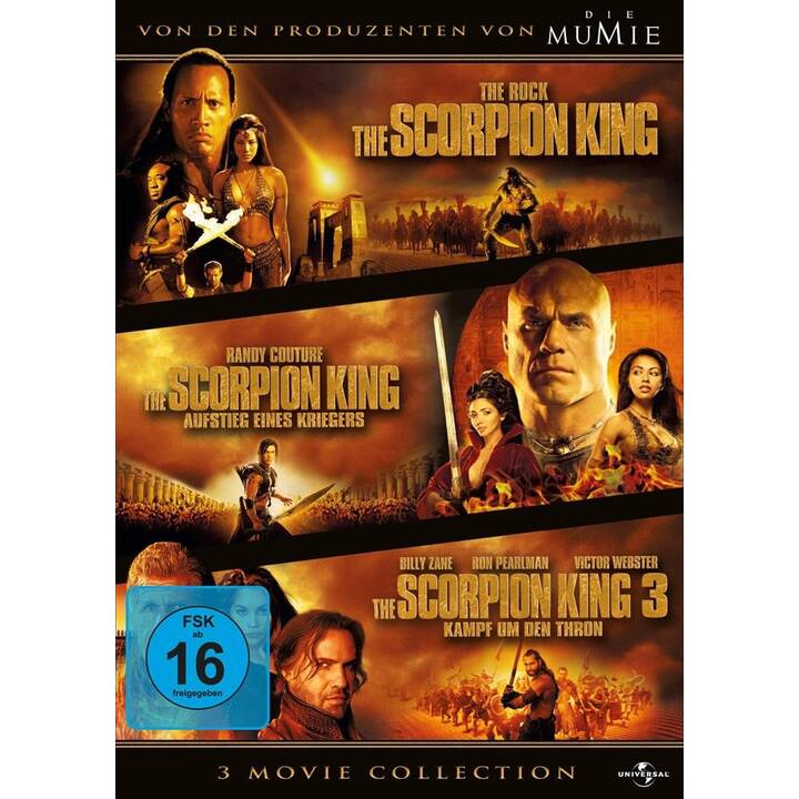 The Scorpion King 1 - 3 (DE, EN)