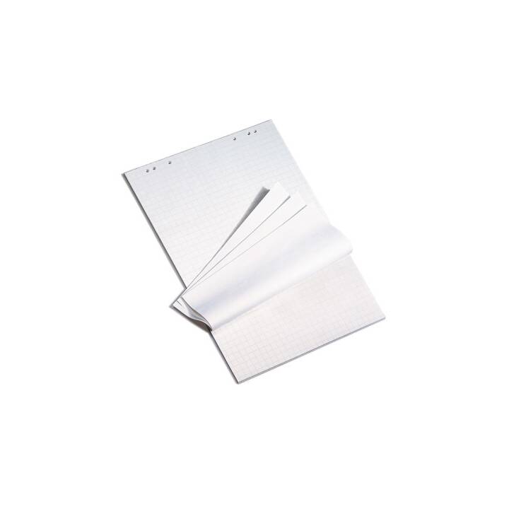 Flipchart-Block, kariert 2.5 cm, 5 x 20 Blätter