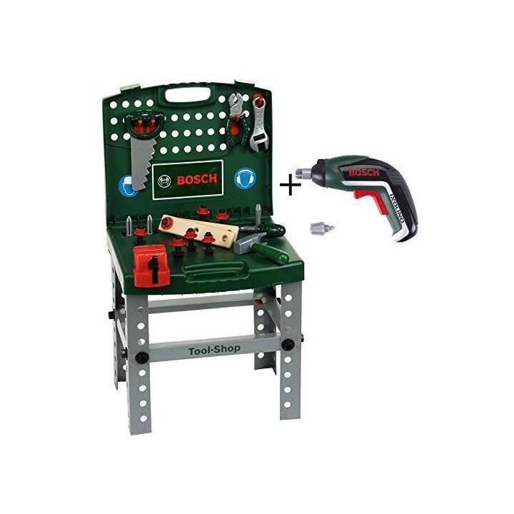 Klein Toys Workbench Bosch Tool Shop Avec Ixollino Ll Interdiscount