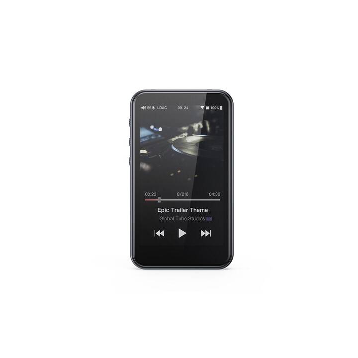 MP3-Player M6 Titanium (2 GB, Titan, Bluetooth 4.2, WiFi)