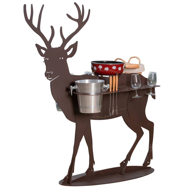 Fondue-Set Bar Hirsch (Käse)