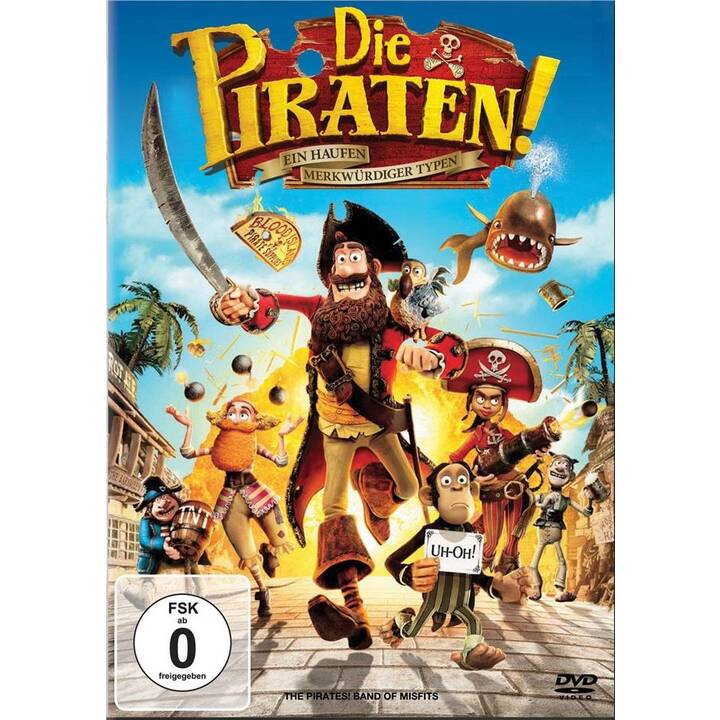 Die Piraten - Ein Haufen merkwürdiger Typen (TR, IT, DE, EN)