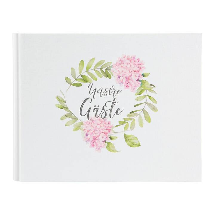 Floreale Fotoalbum (Grün, Weiss, Pink, Mehrfarbig)
