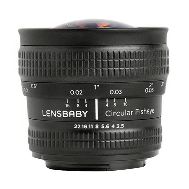 LENSBABY 5,8mm 185° Circular, Canon EF