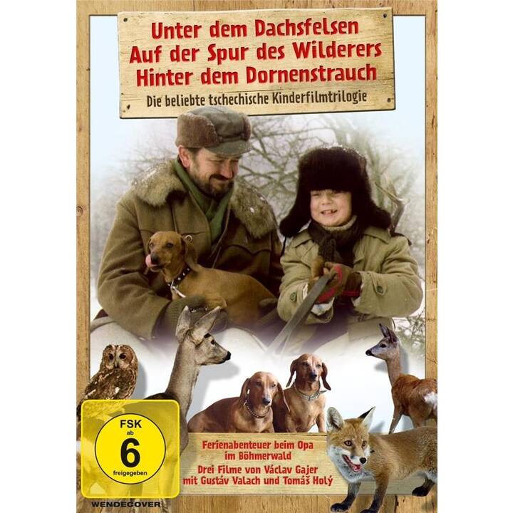 Unter dem Dachsfelsen / Auf der Spur des Wilderers / Hinter dem Dornenstrauch - Ferienabenteuer beim Opa im Böhmerwald (DE)