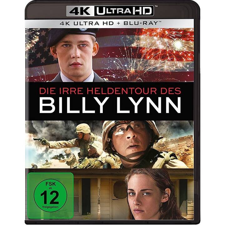 Die irre Heldentour des Billy Lynn (4K Ultra HD, IT, ES, PL, JA, DE, TR, RU, EN, FR)