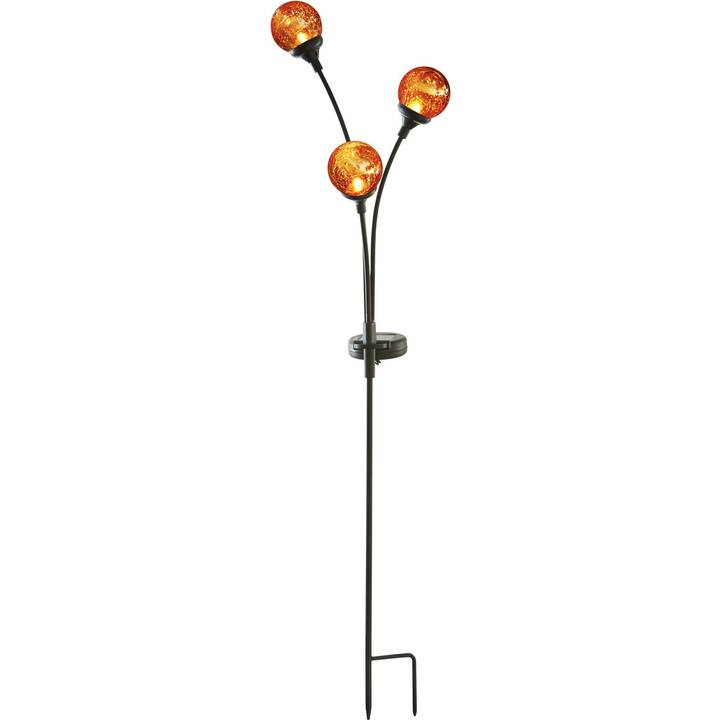 Bodenleuchte (LED, 0.19 W, Schwarz, Orange)