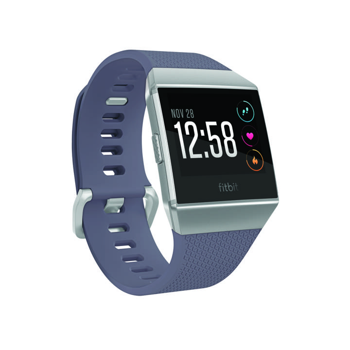 fitbit ionic blue grey white