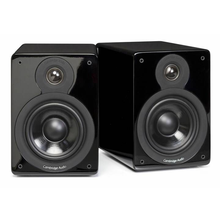 Minx XL (100 W, Regallautsprecher, Schwarz)