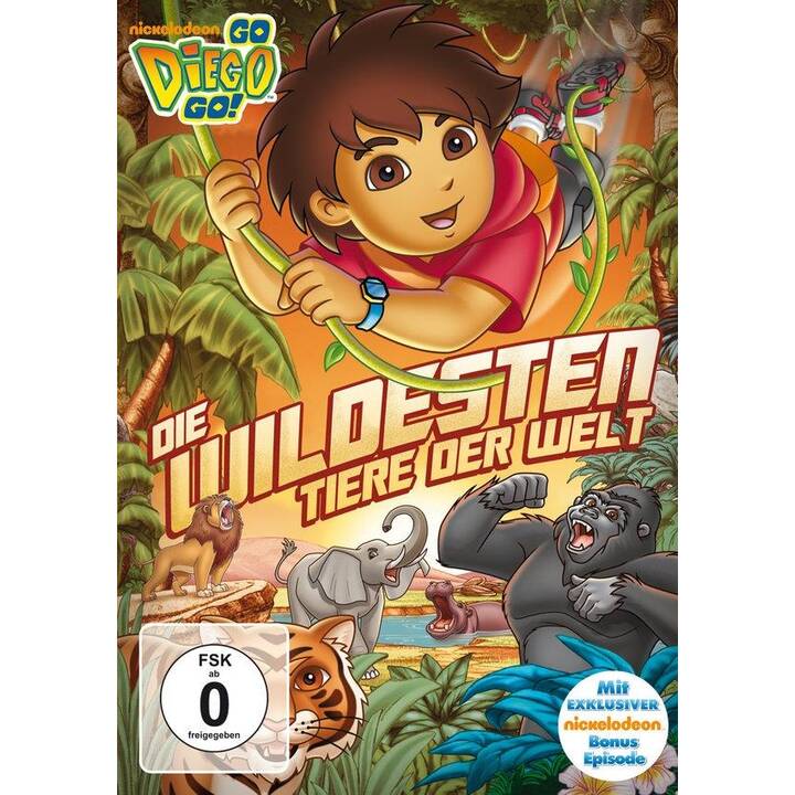 Go Diego Go! - Die wildesten Tiere der Welt (NL, DE, EN, FR)