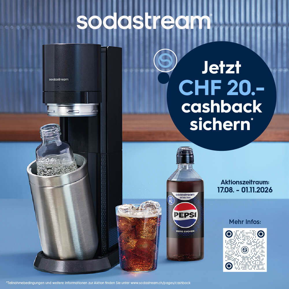SODASTREAM Duo (60 l, Schwarz)