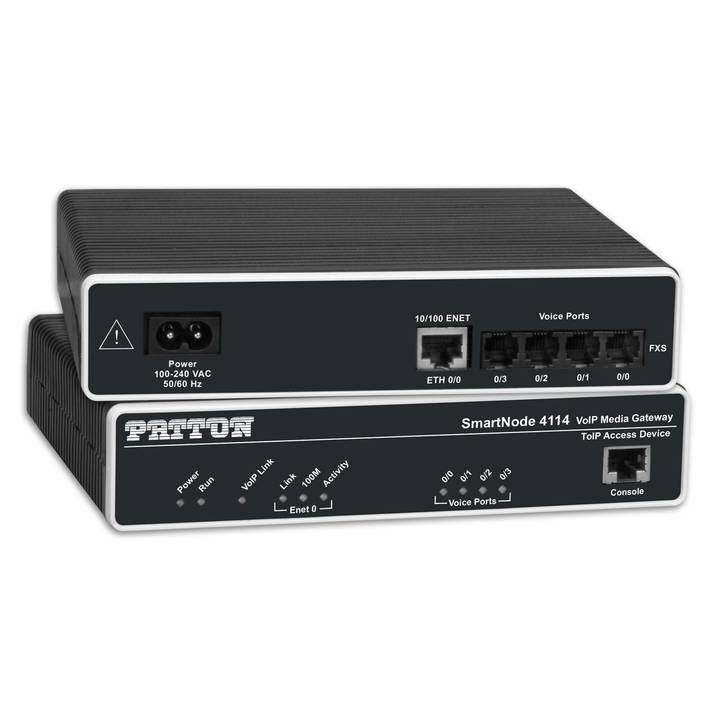 PATTON Gateway SN4114/JS 4 FXS VoIP – Patton Telefon Zubehör