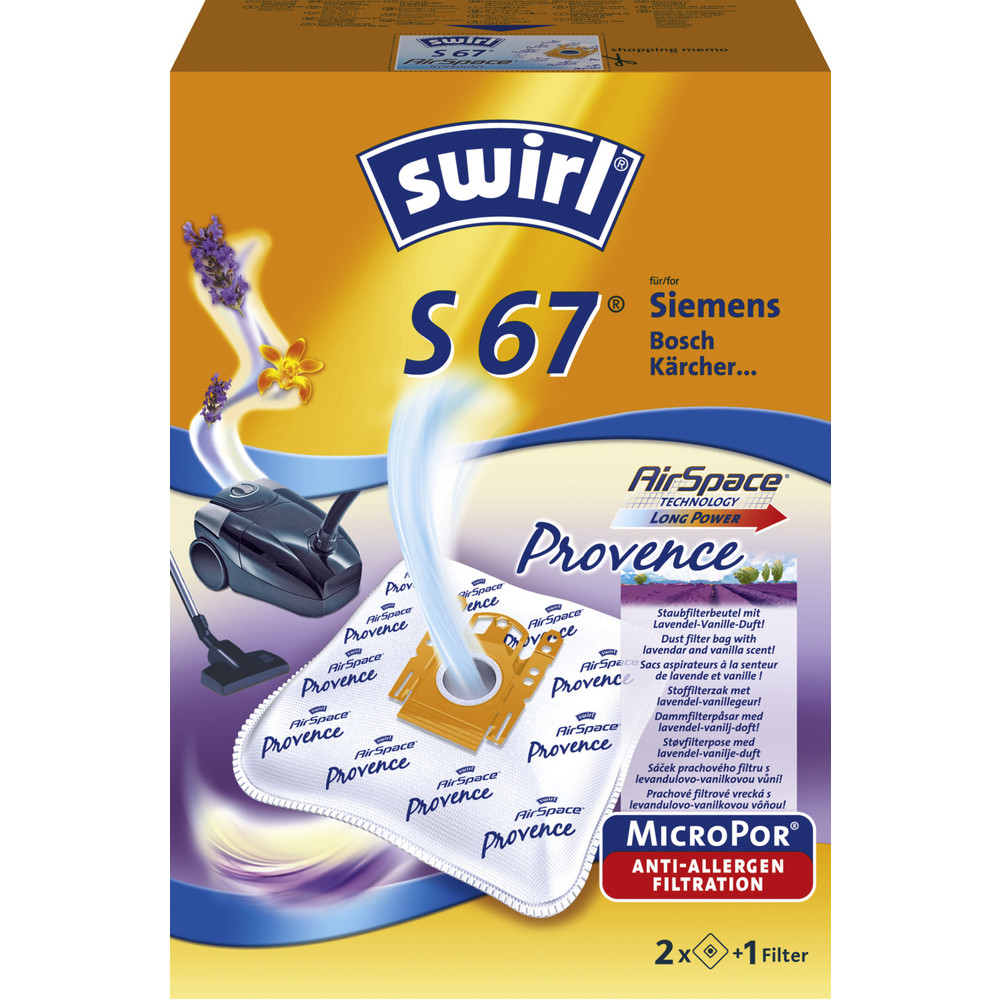 Swirl S67 – Swirl Staubsaugerbeutel