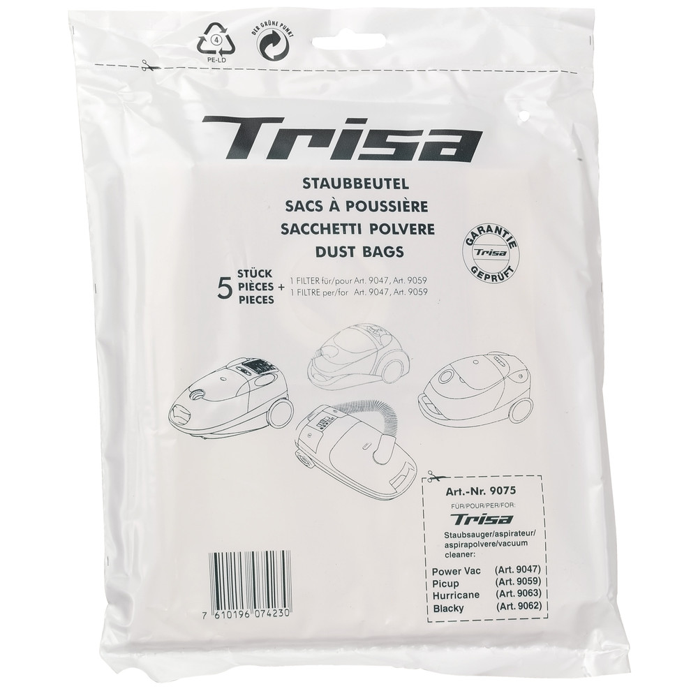 Trisa 9075 – Trisa Staubsaugerbeutel
