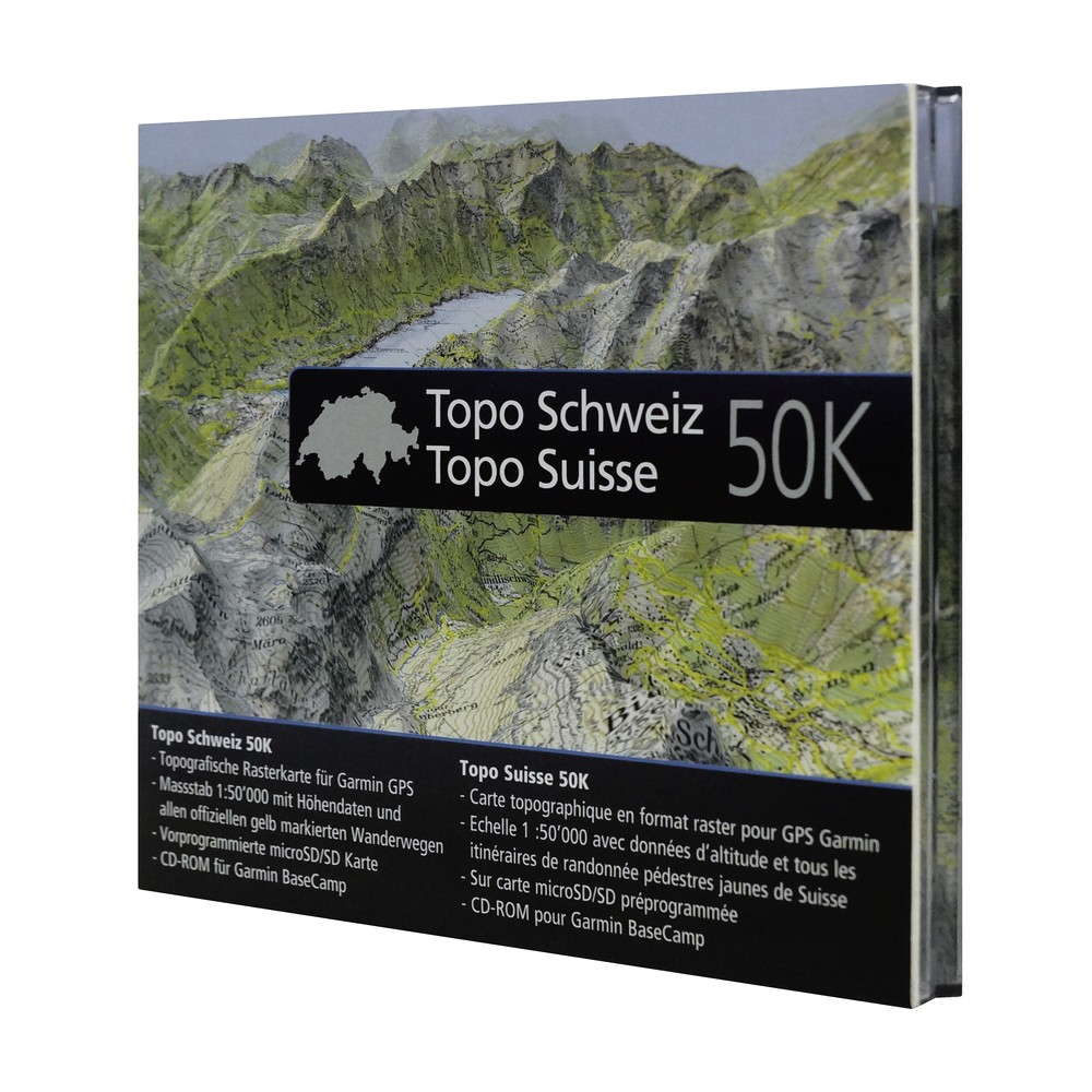 Garmin TOPO Schweiz 50K – Garmin Sportuhren Zubehör